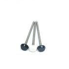 Stainless Steel Ringed Plastic Head Nails For Outside Construction
