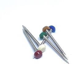 Annular Ring Shank Đầu đinh / ghim nhựa