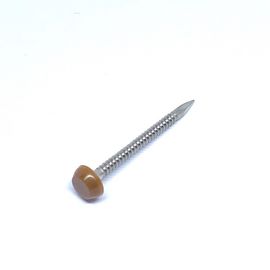 Vòng hình khuyên Shank Polytop Nails / Pins Tấm ốp bằng thép không gỉ 40mm