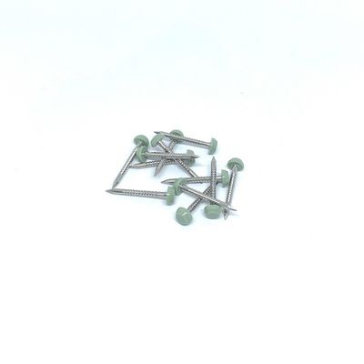 SS316 25MM Shark Point Annular Ring Nails cho tấm nhựa uPVC