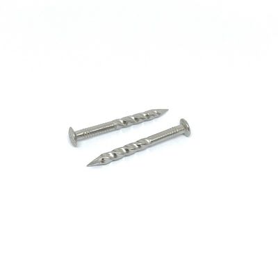 Đầu hình bầu dục rô to SUS304 Móng tay xoắn 3.75X42MM Kích thước